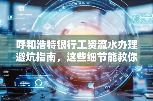 呼和浩特银行工资流水办理避坑指南,这些细节能救你钱包!