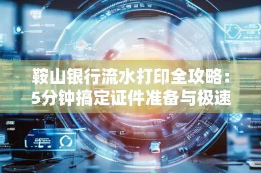 鞍山银行流水打印全攻略:5分钟搞定证件准备与极速操作