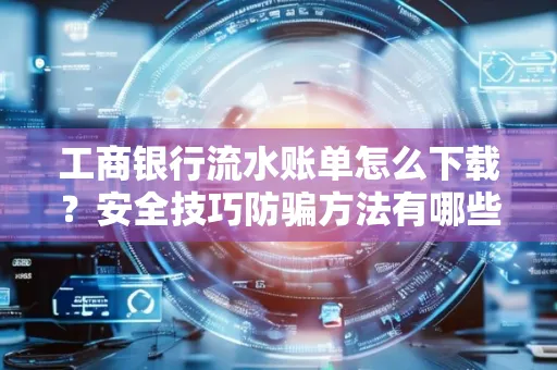 工商银行流水账单怎么下载?安全技巧防骗方法有哪些?