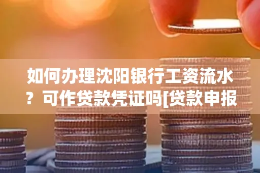如何办理沈阳银行工资流水？可作贷款凭证吗[贷款申报必见]