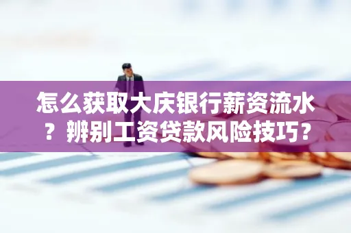 怎么获取大庆银行薪资流水?辨别工资贷款风险技巧?