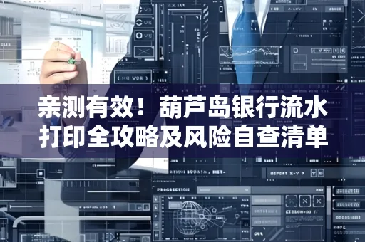 亲测有效!葫芦岛银行流水打印全攻略及风险自查清单