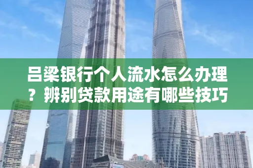 吕梁银行个人流水怎么办理?辨别贷款用途有哪些技巧?