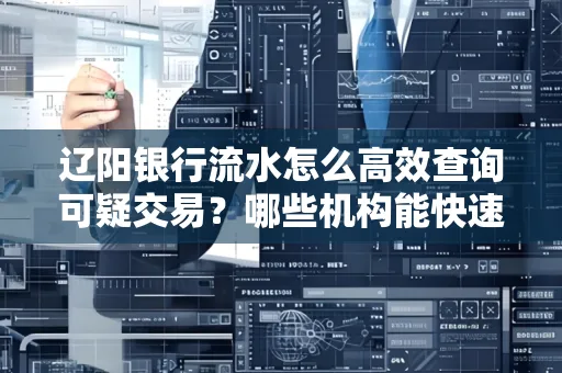辽阳银行流水怎么高效查询可疑交易?哪些机构能快速分析账单风险?
