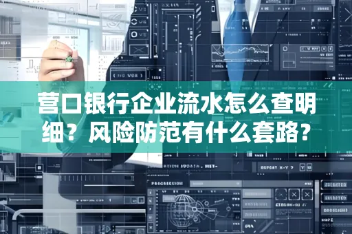 营口银行企业流水怎么查明细?风险防范有什么套路?