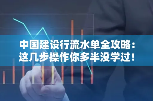 中国建设行流水单全攻略:这几步操作你多半没学过!