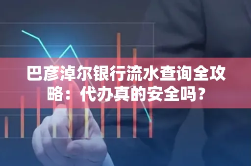 巴彦淖尔银行流水查询全攻略:代办真的安全吗?