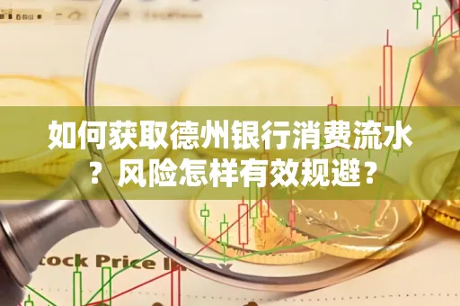 如何获取德州银行消费流水？风险怎样有效规避？