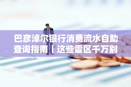 巴彦淖尔银行消费流水自助查询指南｜这些雷区千万别踩